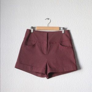 Dazz High Waist Shorts Sz: M